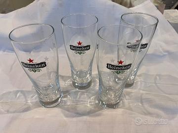 Set 4 boccali Heineken Uefa Champions League