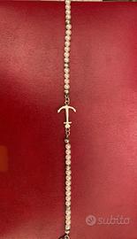 Braccialetto perline e argento 925