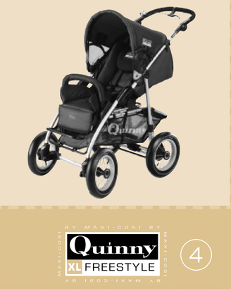 Passeggino Quinny Freestyle 4XL – All-Terrain