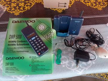 Telefono Cordless Daewoo DWP 5000 900MHz – Vintage