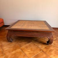 Tavolino basso in legno