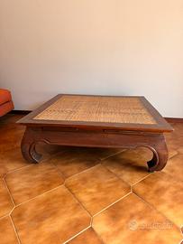 Tavolino basso in legno