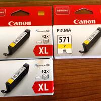 Cartucce Canon originali Nuove GIALLO XL