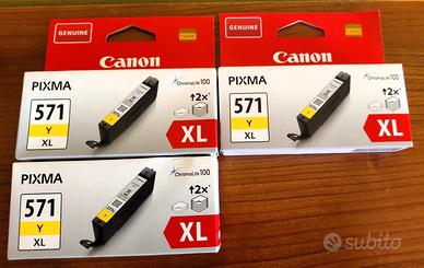 Cartucce Canon originali Nuove GIALLO XL