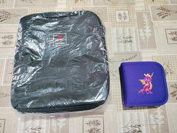 BORSA PORTA PLAYSTATION + PORTA CD SPYRO