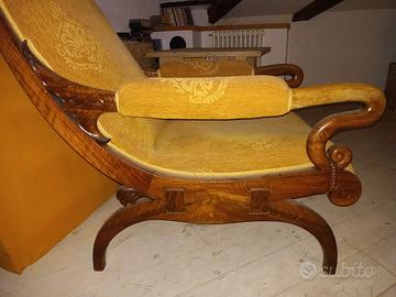 Poltrona con braccioli