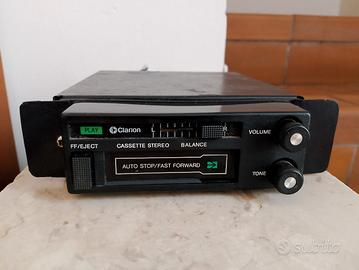 mangiacassette per auto clarion anni 80