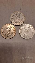 Monete 10 marchi tedeschi argento