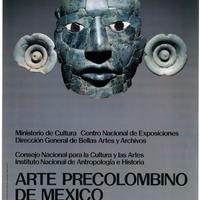 Poster Olivetti- "Arte Precolombino de Mexico"
