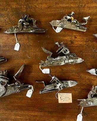 Collezione acciarini del 1700