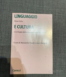 Linguaggio e cultura