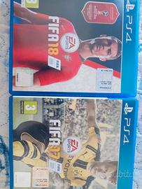 Fifa 17 e  Fifa 18 ps4