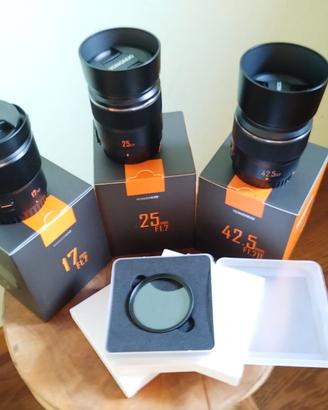 Set obiettivi Yongnuo per m43