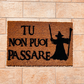 Il Signore degli anelli zerbino