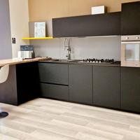 CUCINA IN FENIX NERO OPACO