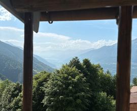 Casa in montagna con vista