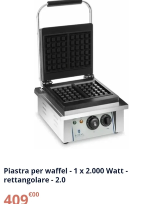Piastra Waffel Waffle professionale 220v