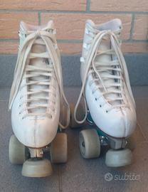 Pattini a rotelle professionali con doppia scarpa 