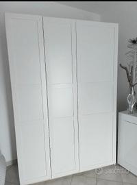 Armadio bianco guardaroba IKEA  TYSSEDAL