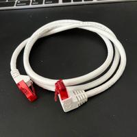 1 CAVO LAN/ETHERNET UTP 1,00 METRO CAT.6 COL.WHITE