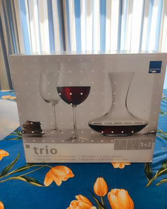 bicchieri e decanter