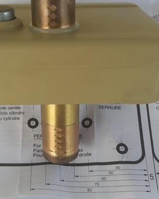 YALE Serratura Elettrica a 12V DX  MM60 DX