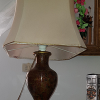 VASO CINESE Cloisonne applicato su LAMPADA