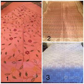 Copriletto vari-INDIANI e UNCINETTO