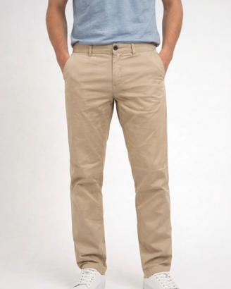 Pantalone Chino Beige taglia46