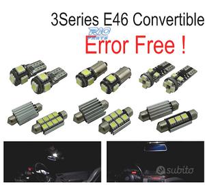 KIT 11 LAMPADE LED INTERNE BMW E46 CONVERTIBILE 31