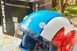 Casco moto e sci bambino 