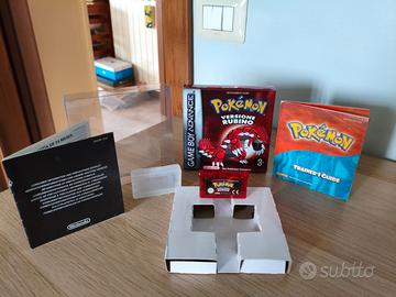 Pokemon Rubino originale con Box e Manuali