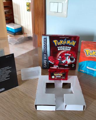 Pokemon Rubino originale con Box e Manuali