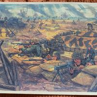 Stampa G. Rava Battaglia di Kursk 1943.