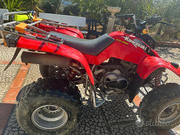 Quad Kawasaki 300 - Valuto scambi - Gancio traino