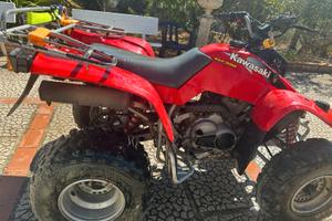 Quad Kawasaki 300 - Valuto scambi - Gancio traino