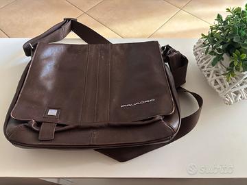 PIQUADRO - Borsa a tracolla porta iPad/PC