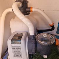 pompa filtro a sabbia piscina intex