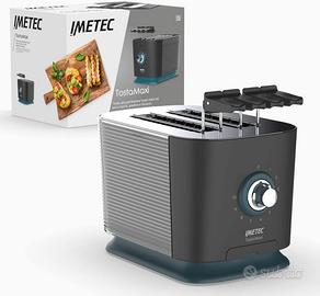 Imetec TostaMaxi Tostapane 2 Fessure Extralarge