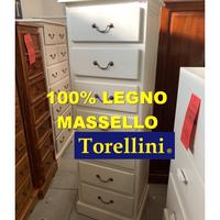 Settimino cassettiera 100% Legno Massello