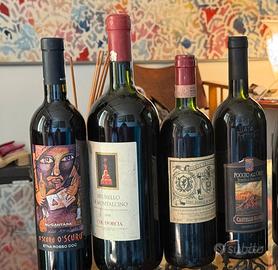 Vino da collezione annate vintage