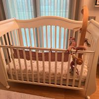 Lettino Pali, modello Tulip Baby, colore bianco