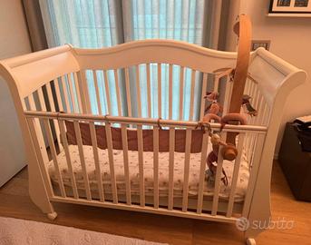 Lettino Pali, modello Tulip Baby, colore bianco