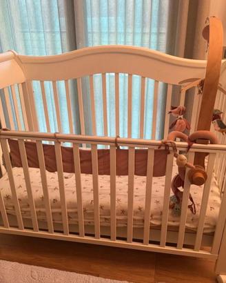 Lettino Pali, modello Tulip Baby, colore bianco