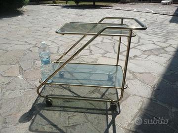 Carrello portavivande vintage da co