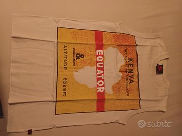 T shirt Dolce Gabbana smanicato