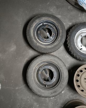 Cerchi da 12 per 500 d'epoca 