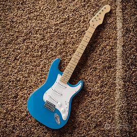 🎸 Chitarra Elettrica Stile Stratocaster - Azzurra