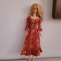 Vestito lungo della Barbie