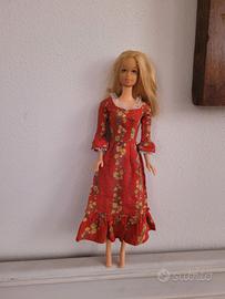 Vestito lungo della Barbie